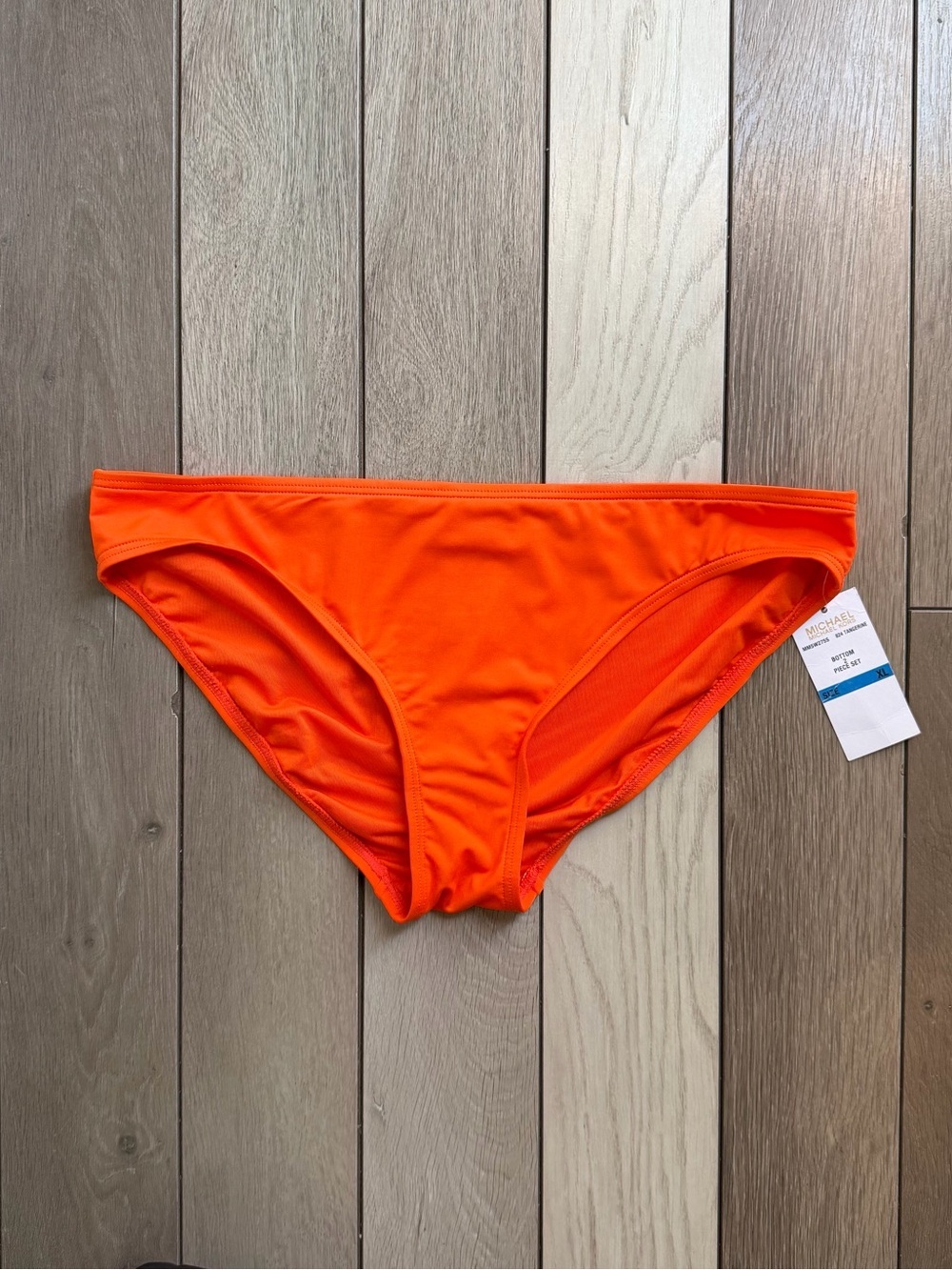 Michael Kors Vibrant Orange Women's Bikini Bottom